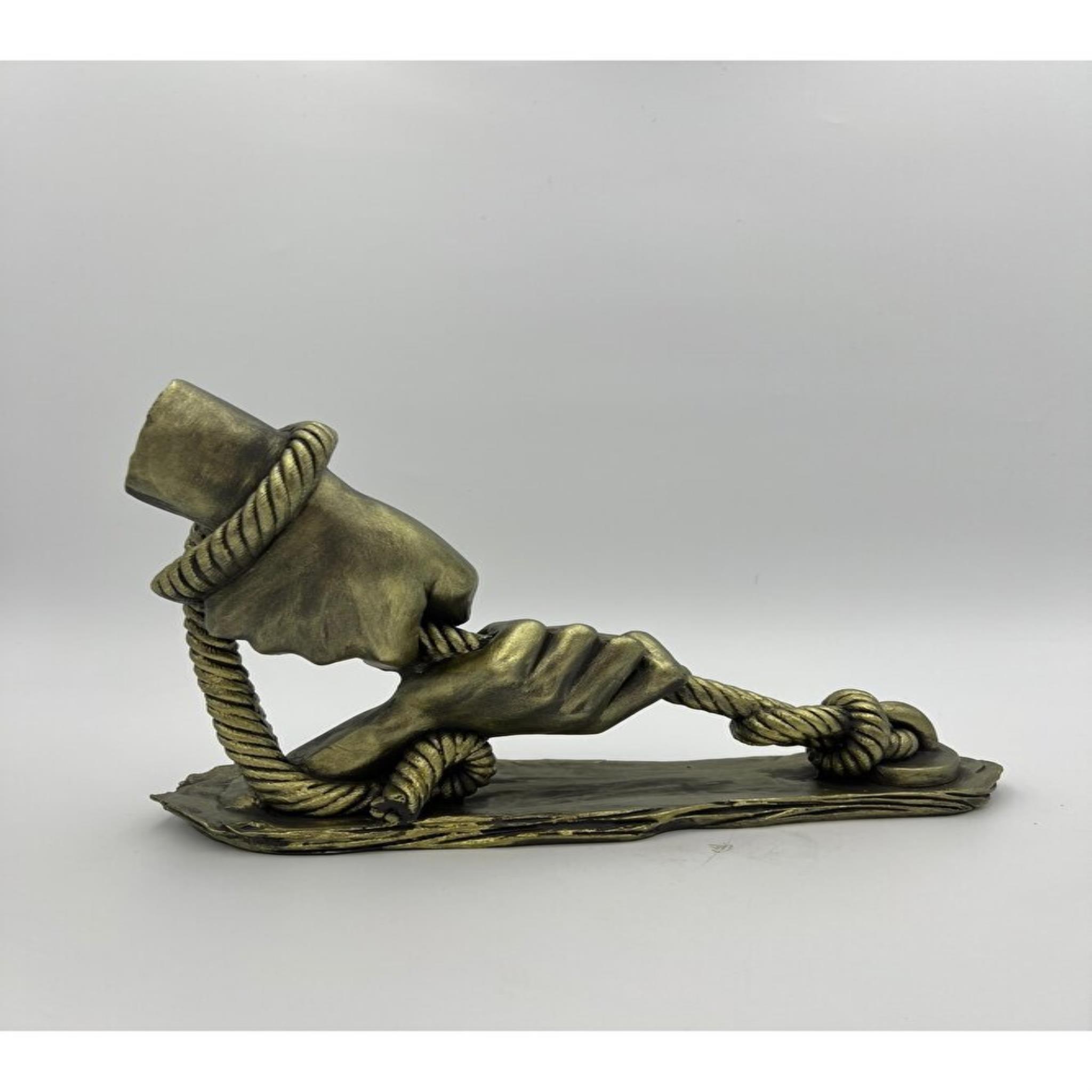 Dekoratif Halat Tutan Eller resmi