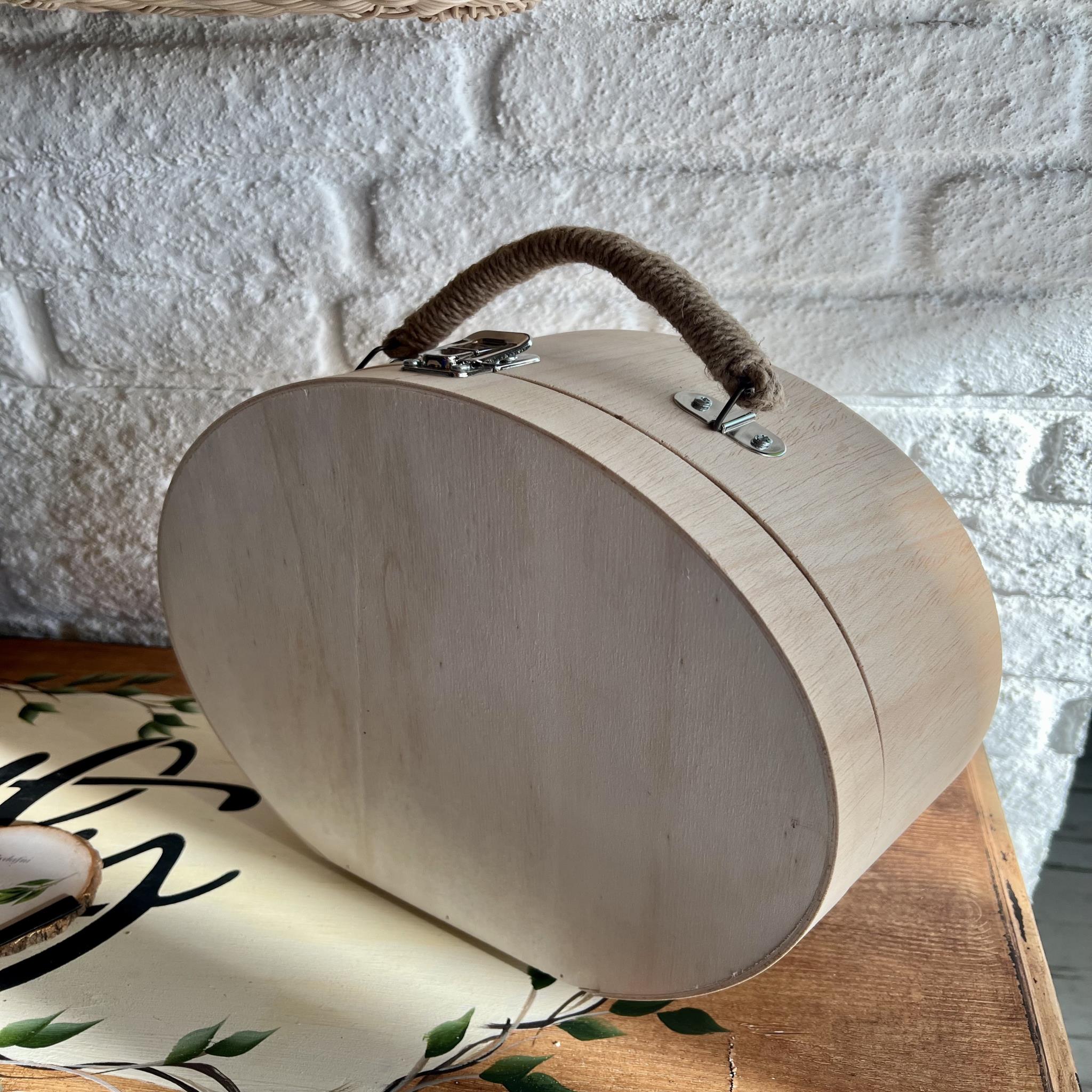 Büyük Ahşap Dekoratif Kutu resmi