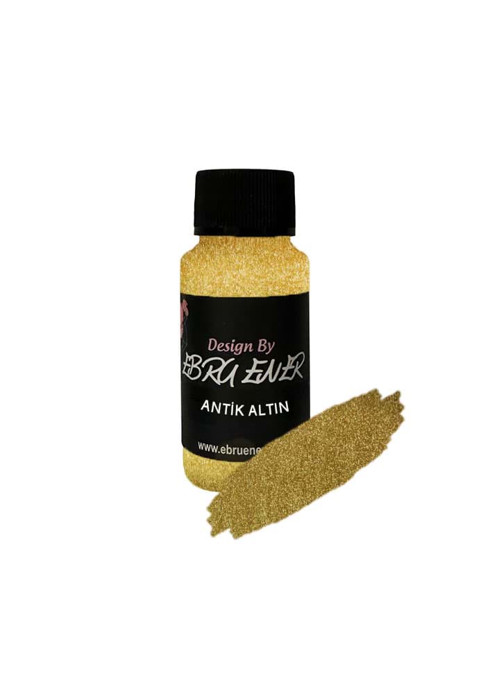 Metalik Boya Antik Altın 70gr resmi